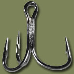 Mustad KVD Treble Hooks