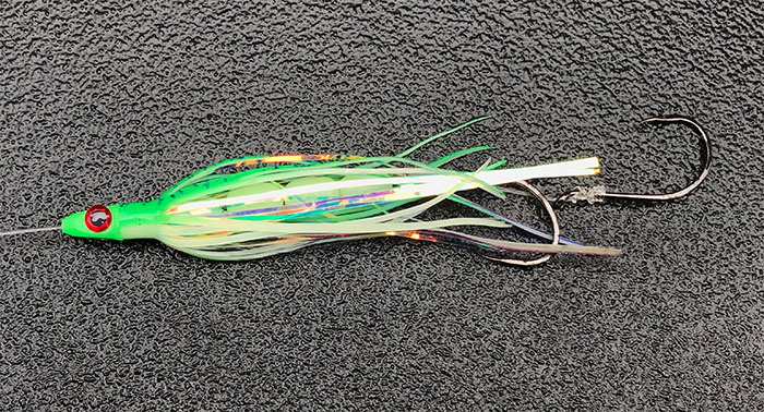 Ace Hi "Needlefish" Rigged with 3/0 Mustad Ultrapoint Hooks - Photo by Rob Endsley
